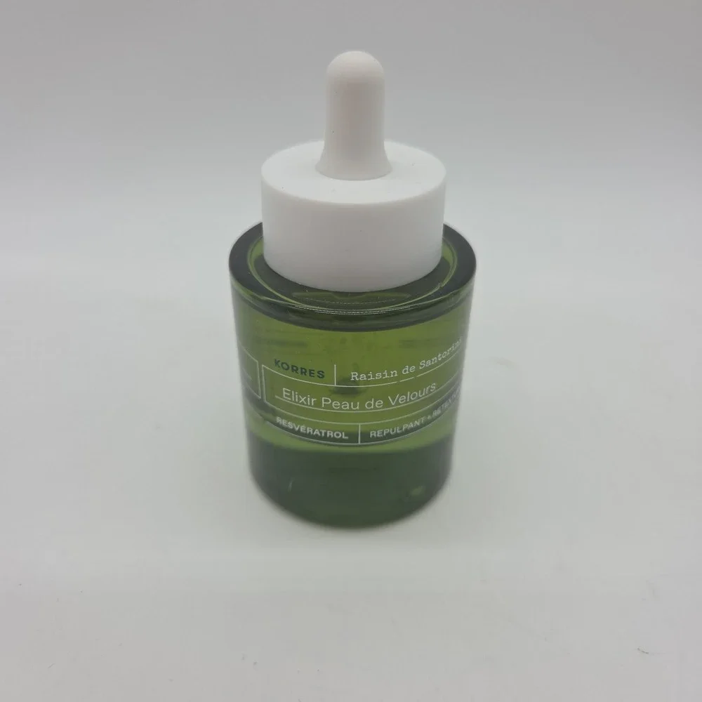 NEW KORRES Santorini Grape Velvet Skin Drink, 1 Fl Oz White OLIVE